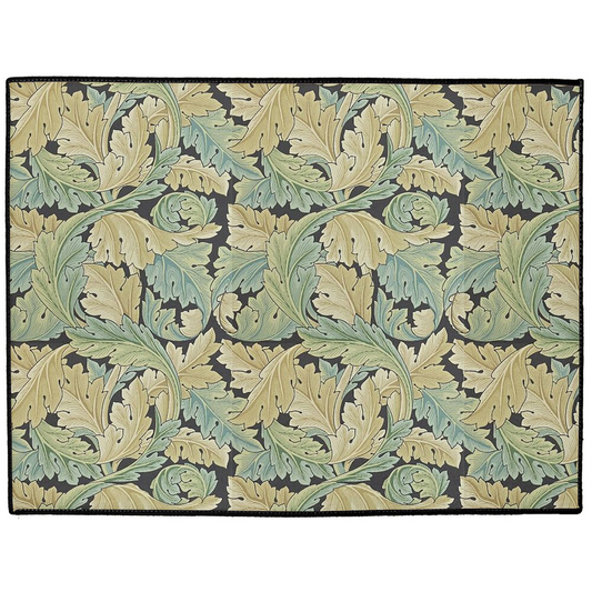 Acanthus Indoor/Outdoor Floor Mat William Morris Green