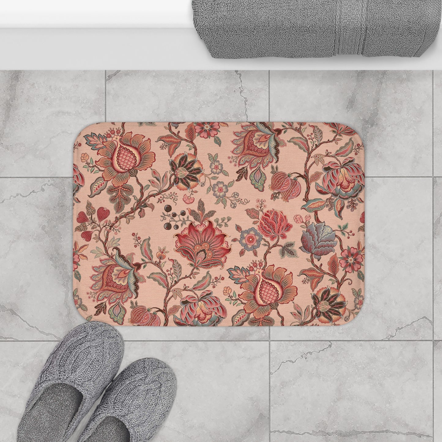 Malay Chintz Bath Mat