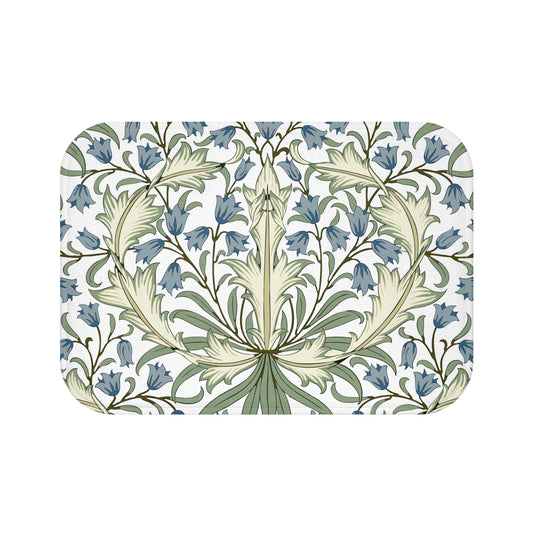 William Morris Bath Mat Bluebell