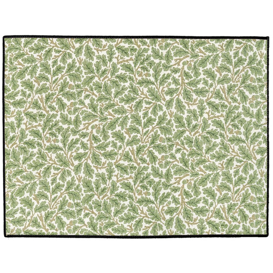 Oak Indoor/Outdoor Floor Mat William Morris Green