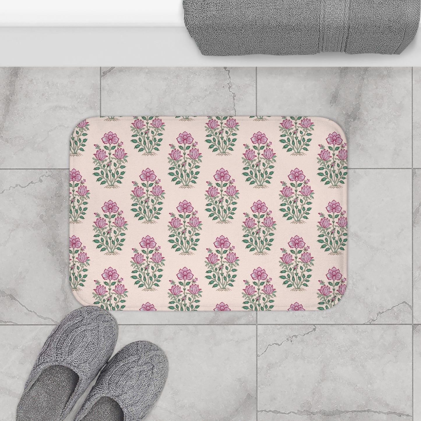 Leela Chintz Bath Mat
