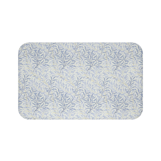 William Morris Bath Mat Willow Bough Blue
