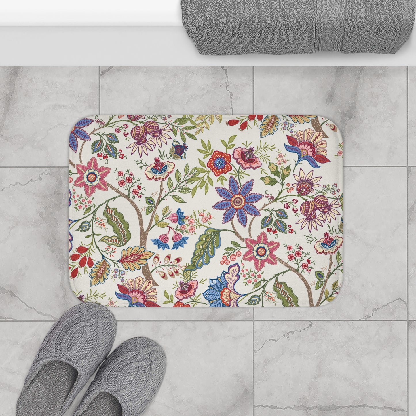 Mandalay Chintz Bath Mat
