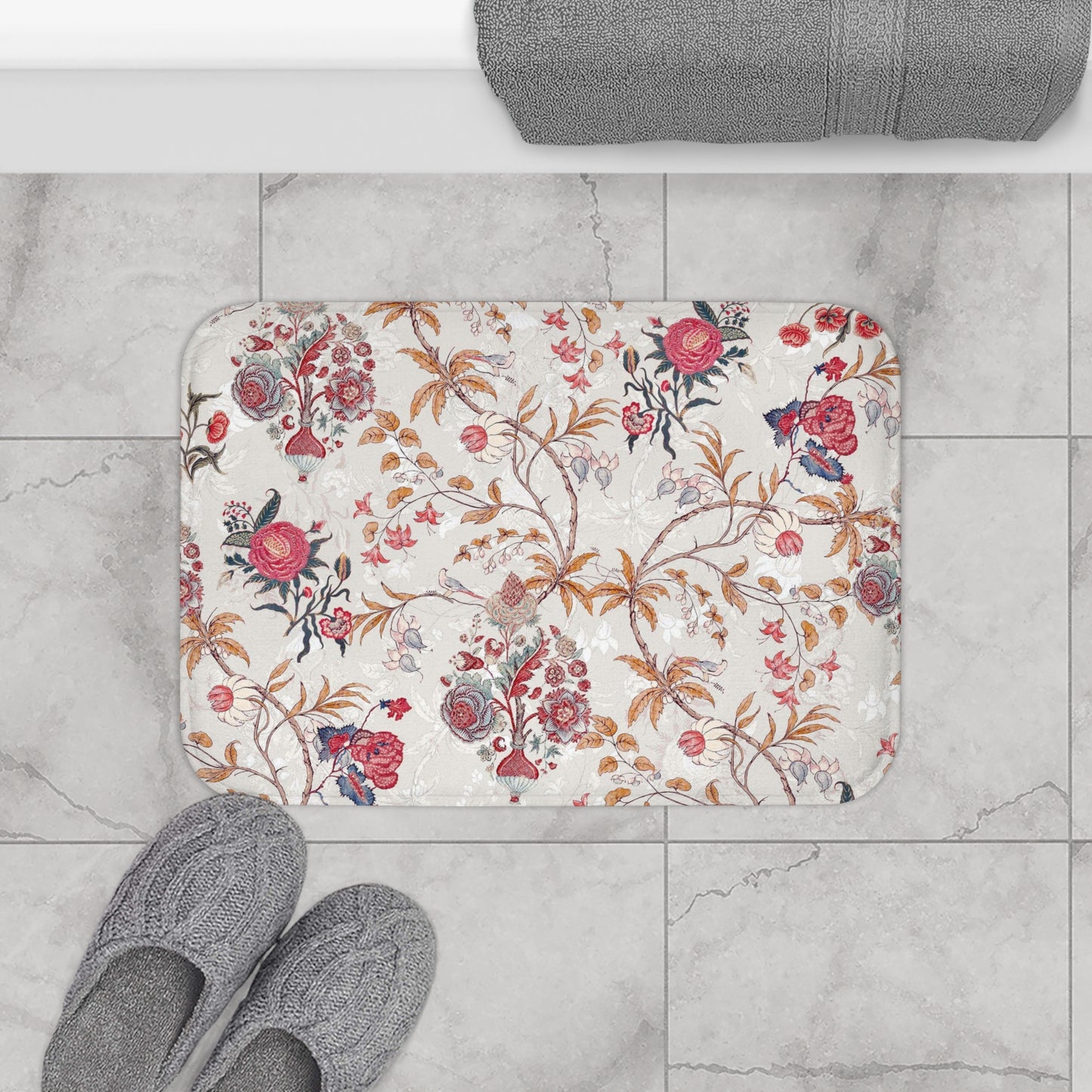 Isadora Chintz Bath Mat