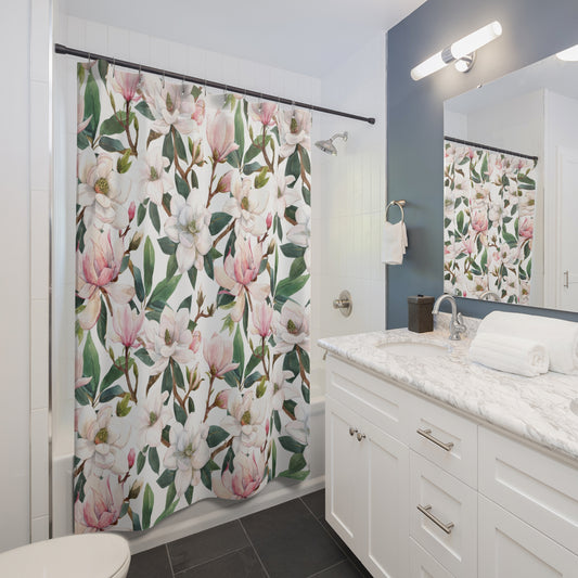 Magnolia Blossom Shower Curtain