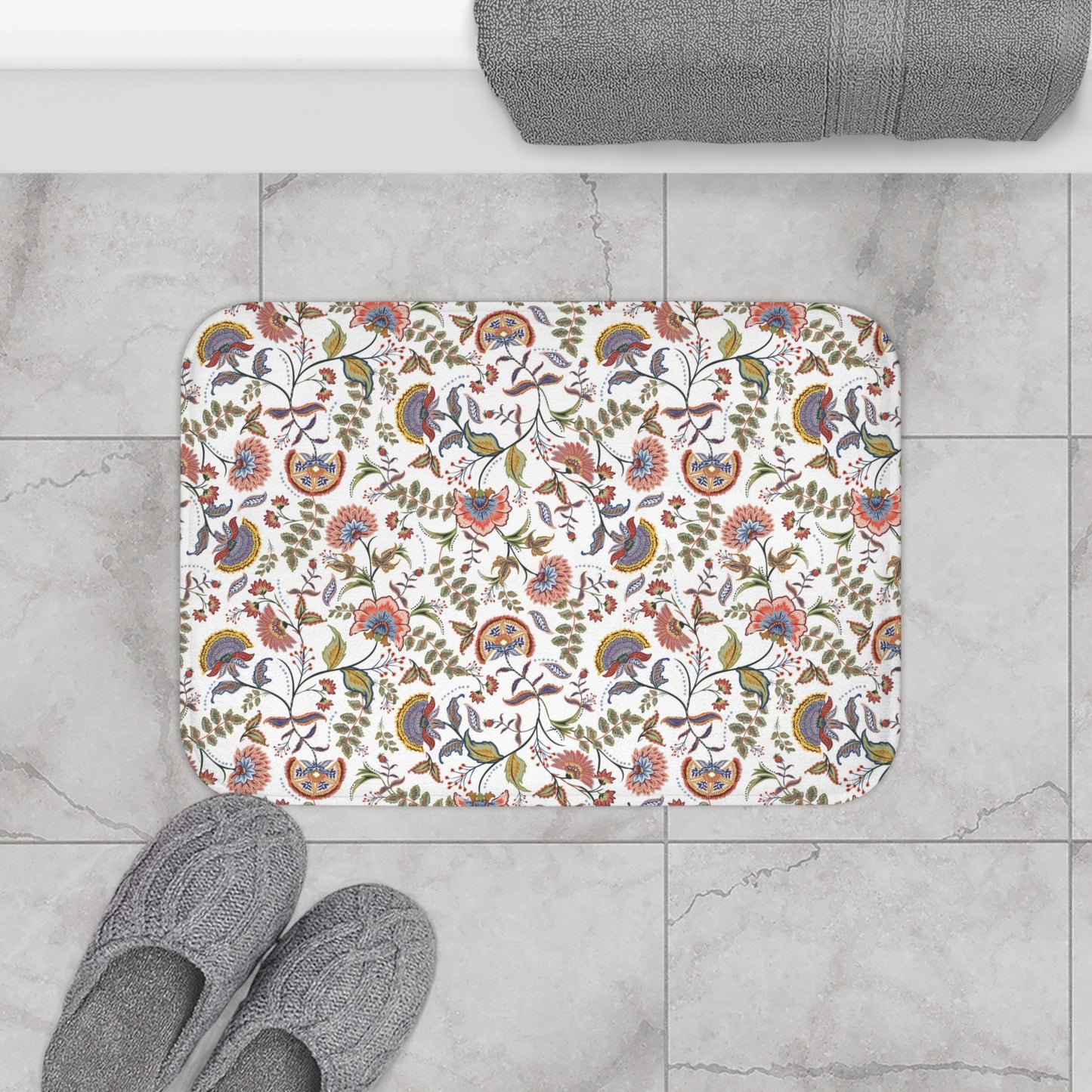 Arabella Chintz Bath Mat