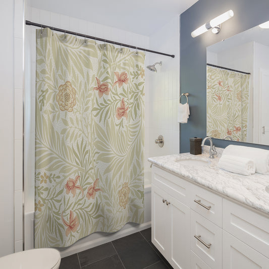 William Morris Larkspur Soft Green Shower Curtain