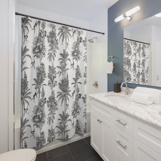 Monkey Jungle Shower Curtain