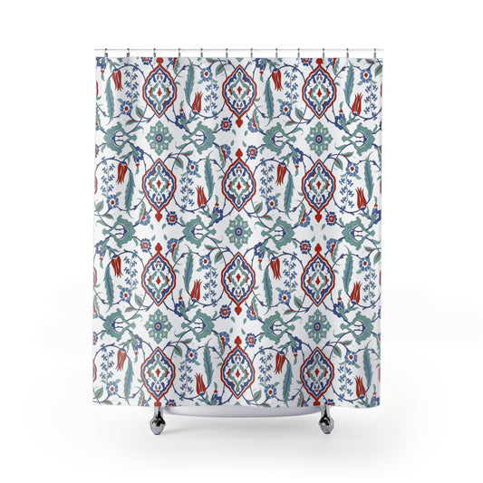 Ottoman Arabesque VI Shower Curtain