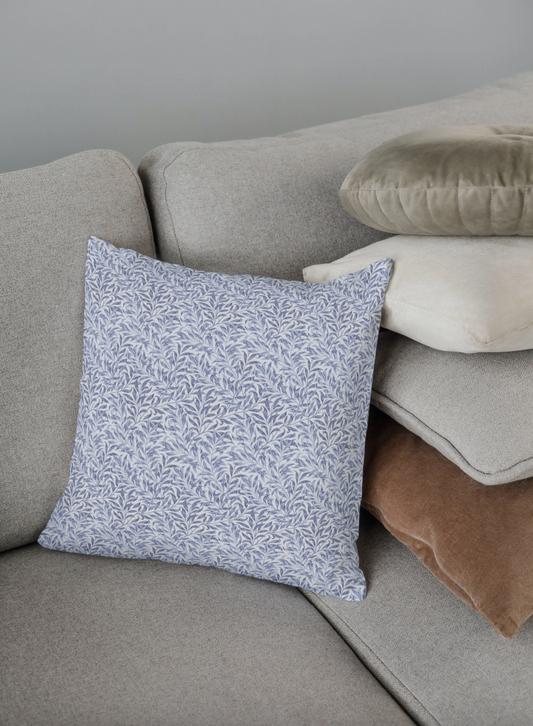 Willow Bough Outdoor Pillows William Morris Blue