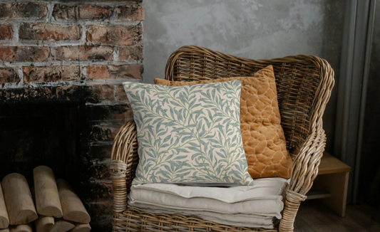 Willow Bough Outdoor Pillows William Morris Sage Green