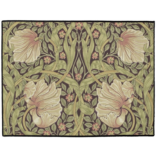 Pimpernel Indoor/Outdoor Floor Mat William Morris Bullrush Russet