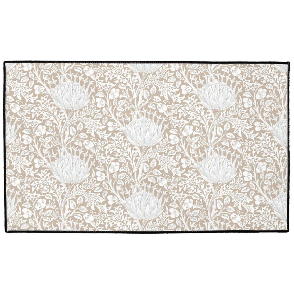 Artichoke Indoor/Outdoor Floor Mat William Morris Beige