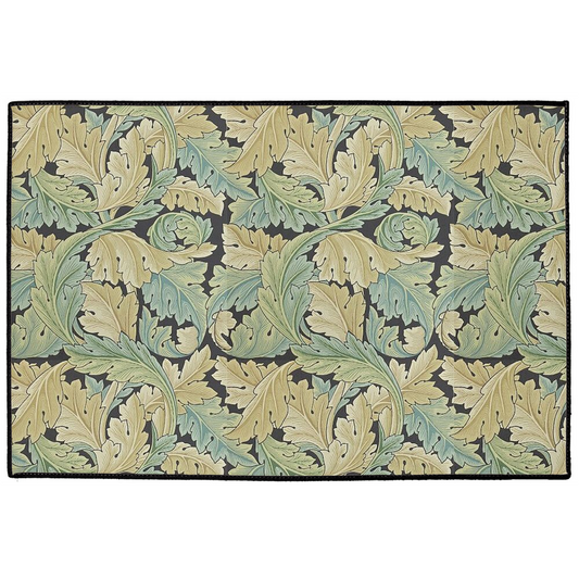 Acanthus Indoor/Outdoor Floor Mat William Morris Green