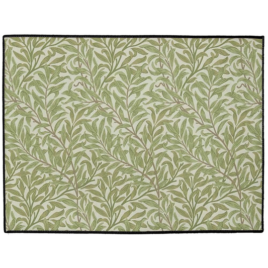 Willow Bough Indoor/Outdoor Floor Mat William Morris Green