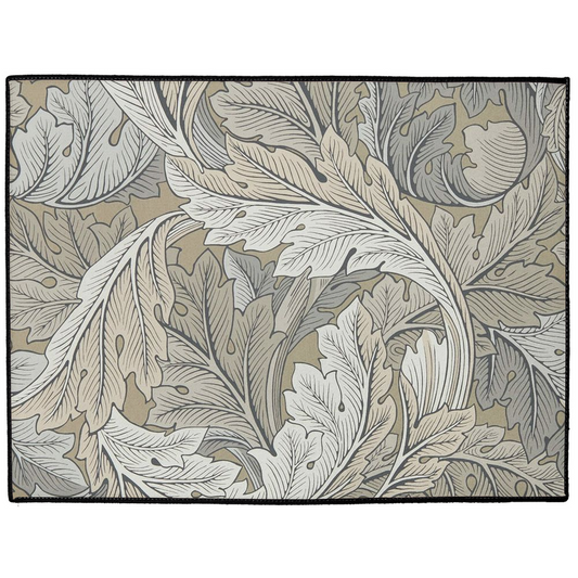 Acanthus Indoor/Outdoor Floor Mat William Morris Manilla Stone