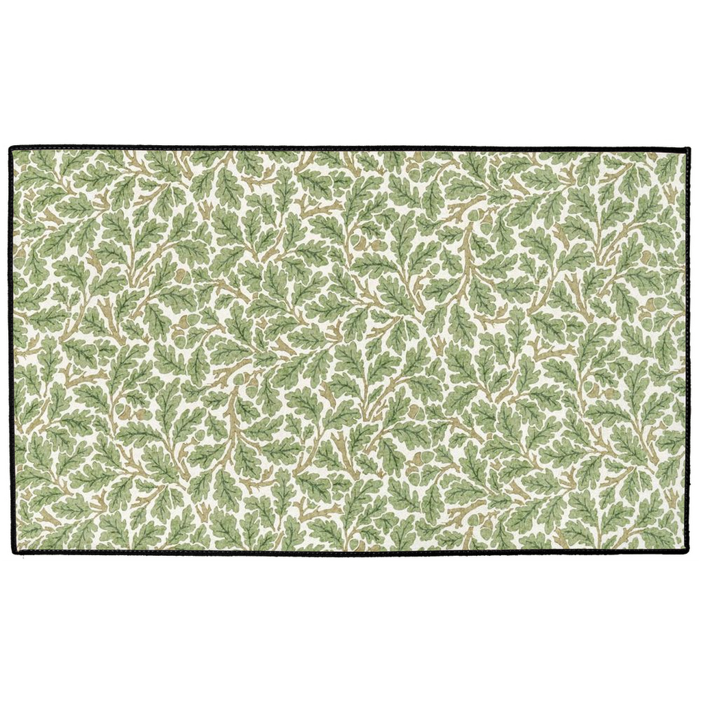 Oak Indoor/Outdoor Floor Mat William Morris Green
