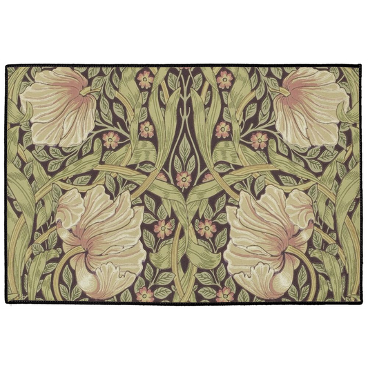 Pimpernel Indoor/Outdoor Floor Mat William Morris Bullrush Russet
