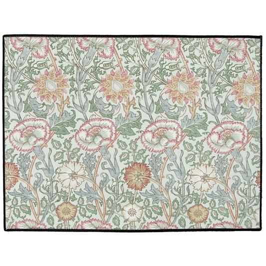 Carmel Indoor/Outdoor Floor Mat William Morris Pink & Rose