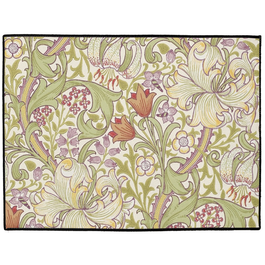 Wilton Indoor/Outdoor Floor Mat William Morris Golden Lily Lilac