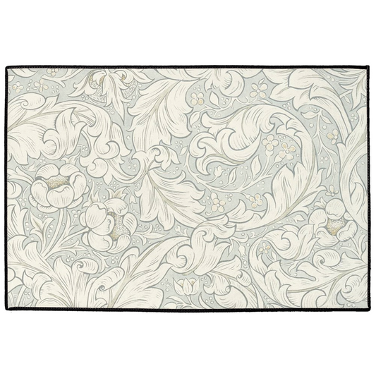 Sanibel Indoor/Outdoor Floor Mat William Morris Soft Blue
