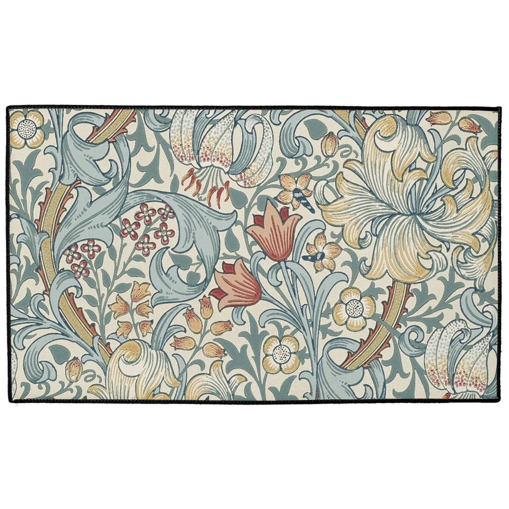Wilton Indoor/Outdoor Floor Mat William Morris Golden Lily