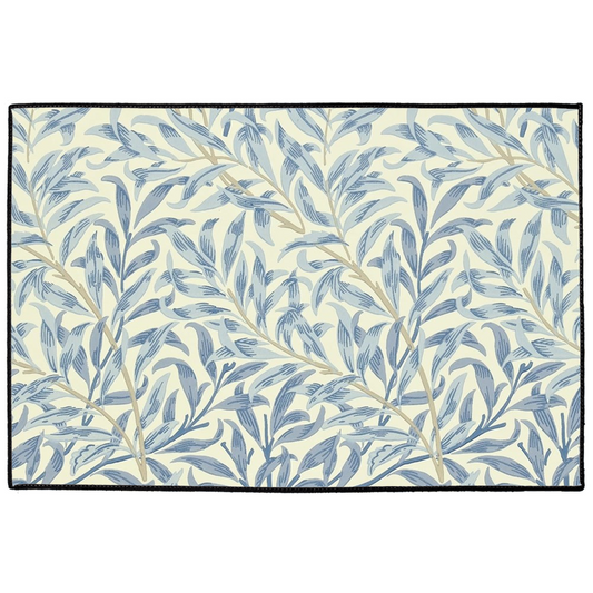 Willow Indoor/Outdoor Floor Mat William Morris Blue