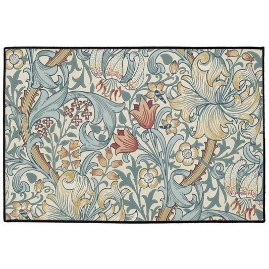 Wilton Indoor/Outdoor Floor Mat William Morris Golden Lily