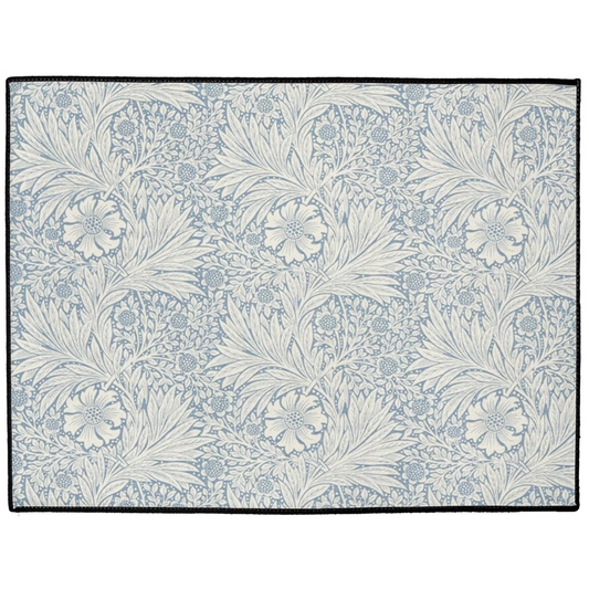 Sonoma Indoor/Outdoor Floor Mat William Morris Marigold Powder Blue