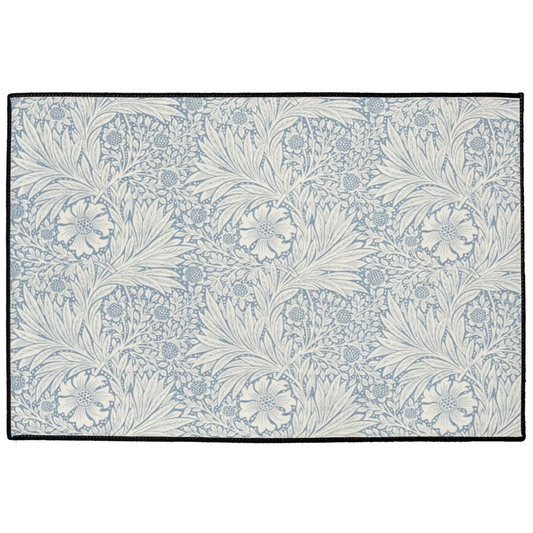 Sonoma Indoor/Outdoor Floor Mat William Morris Marigold Powder Blue