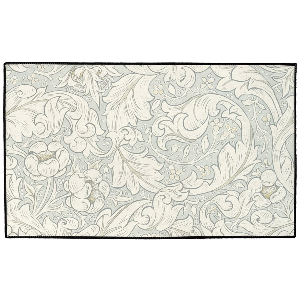Sanibel Indoor/Outdoor Floor Mat William Morris Soft Blue