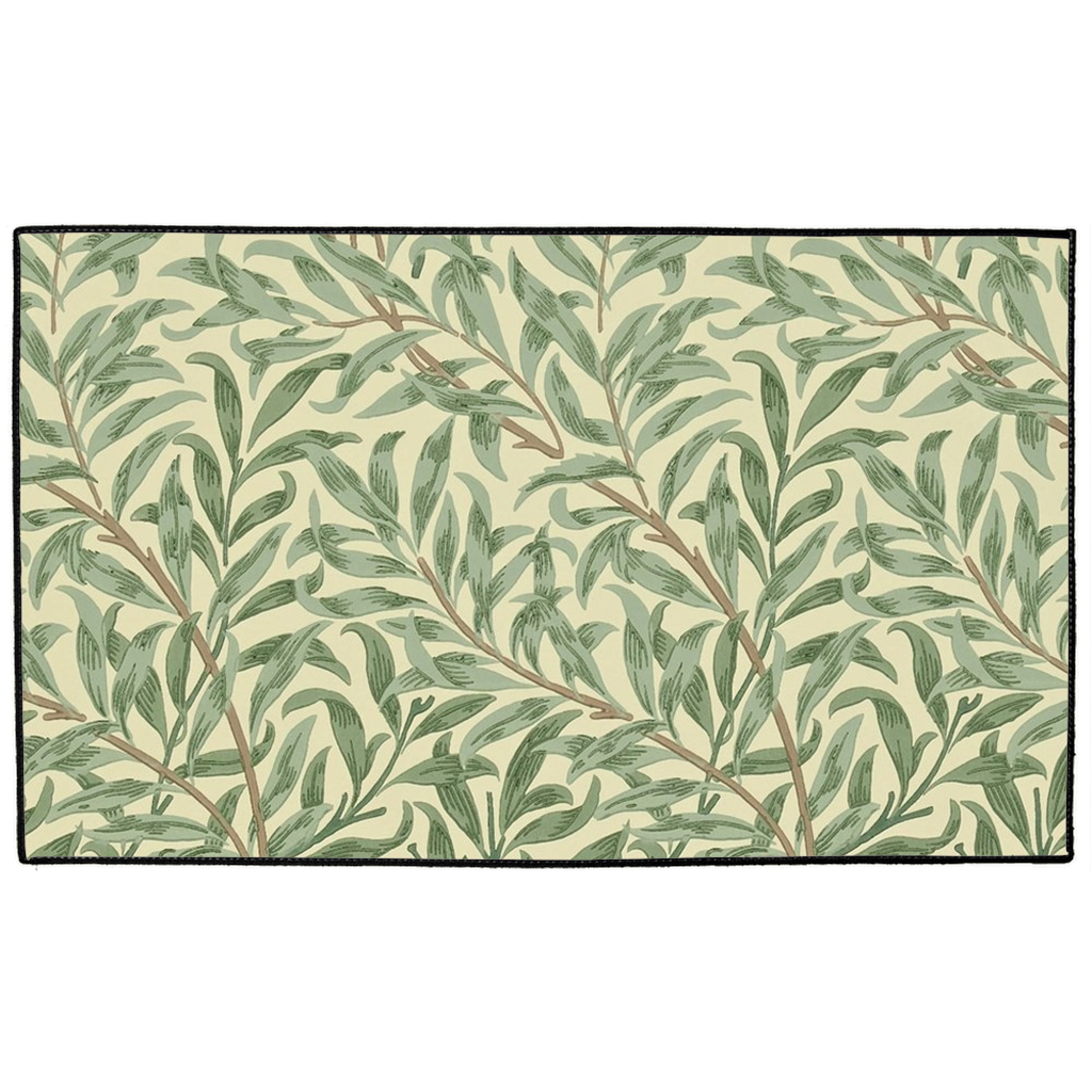 Willow Indoor/Outdoor Floor Mat William Morris Green