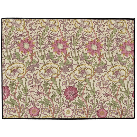 Carmel Indoor/Outdoor Floor Mat William Morris Pink & Rose