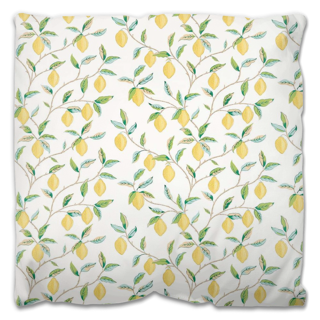 Lemons Outdoor Pillows William Morris