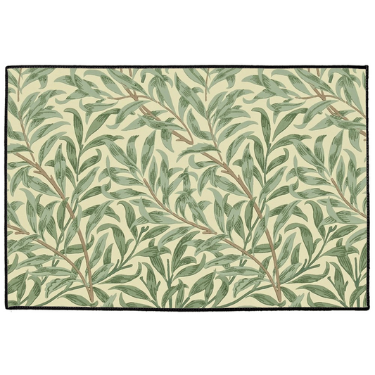Willow Indoor/Outdoor Floor Mat William Morris Green