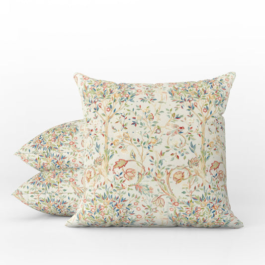 Melsetter Outdoor Pillow William Morris Linen