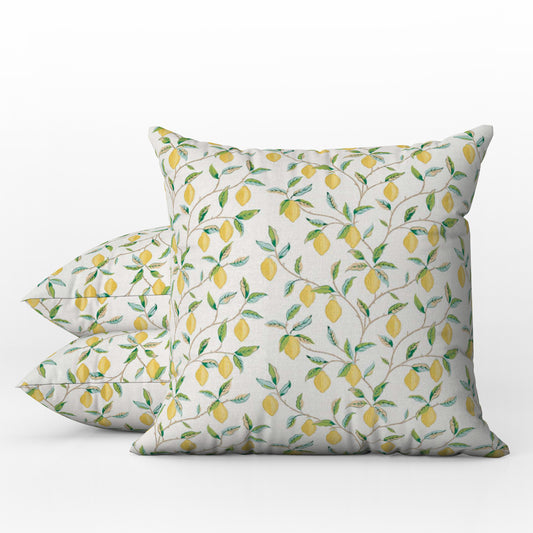 Lemons Outdoor Pillows William Morris
