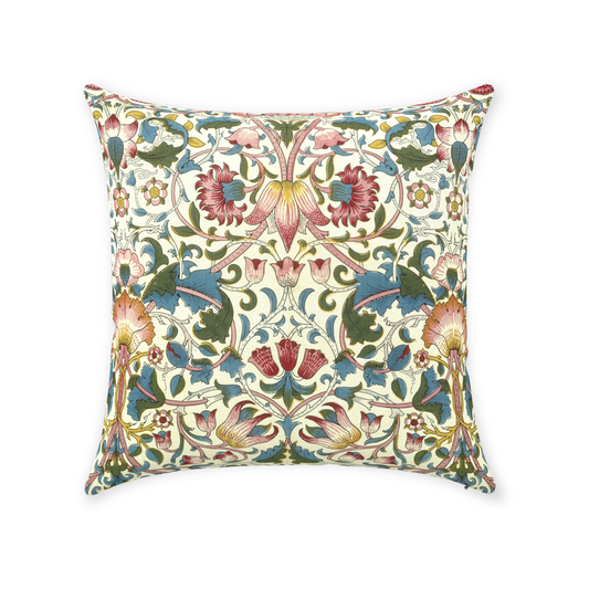 Lodden William Morris Cotton Pillows Blue Rose