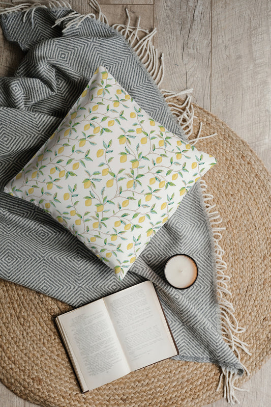 Lemons Outdoor Pillows William Morris