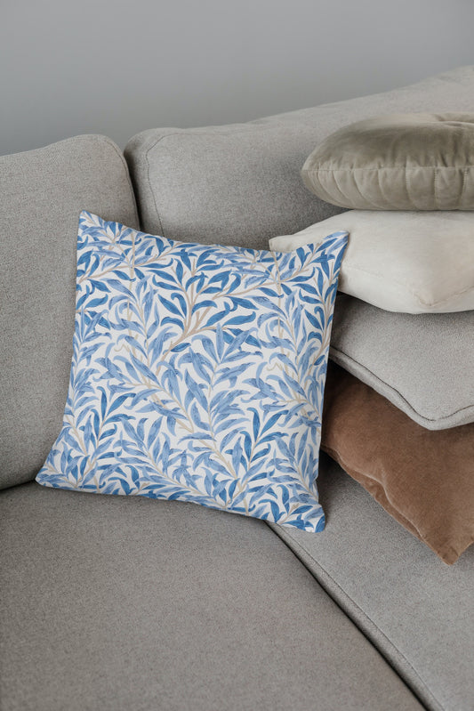 Willow Bough Outdoor Pillows William Morris Blue