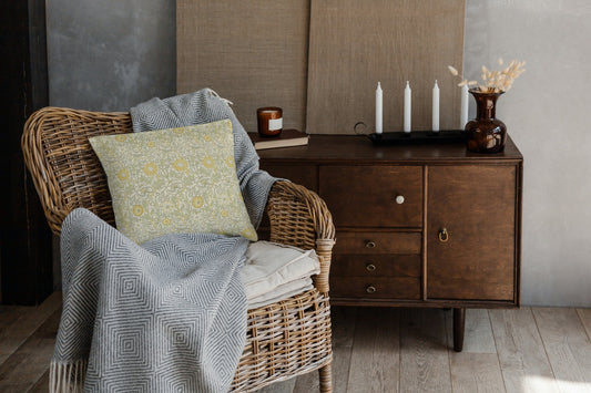 Pink & Rose Outdoor Pillows William Morris Cowslip Fennel Yellow