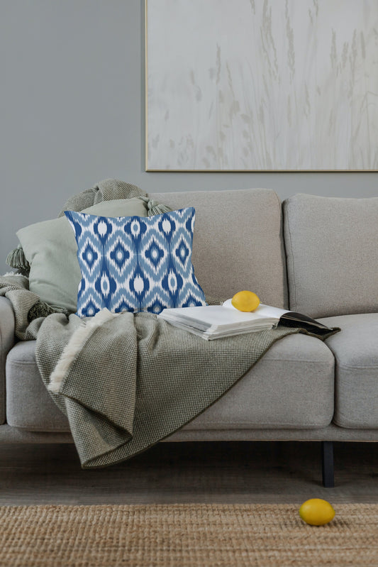 Cabrera Outdoor Pillows Blue & White