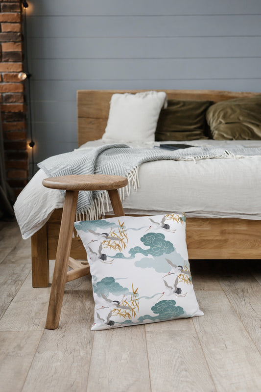 Japanese Cotton Pillows Misty Clouds