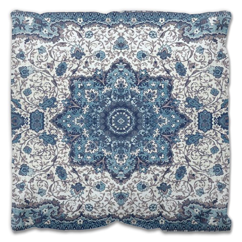 Artemesia Persian Outdoor Pillows Blue White