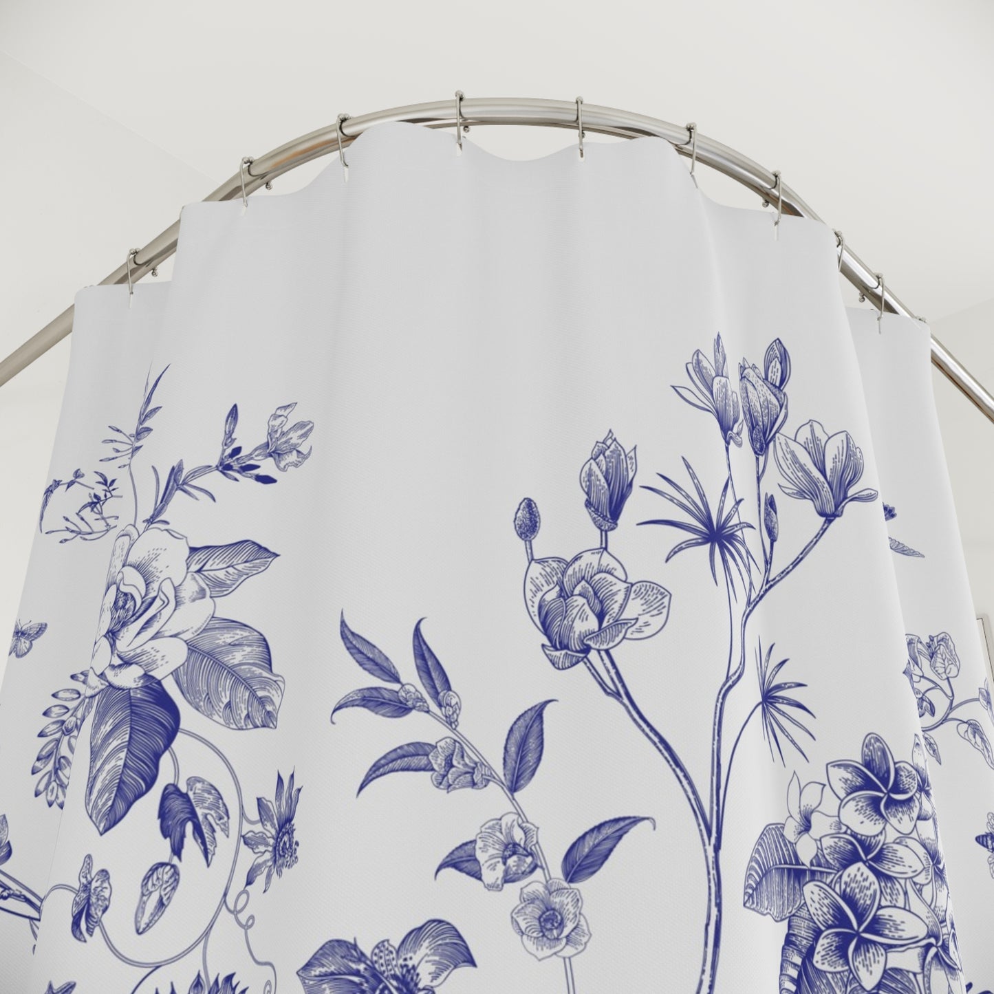 Blooming Chinoiserie Garden Shower Curtain