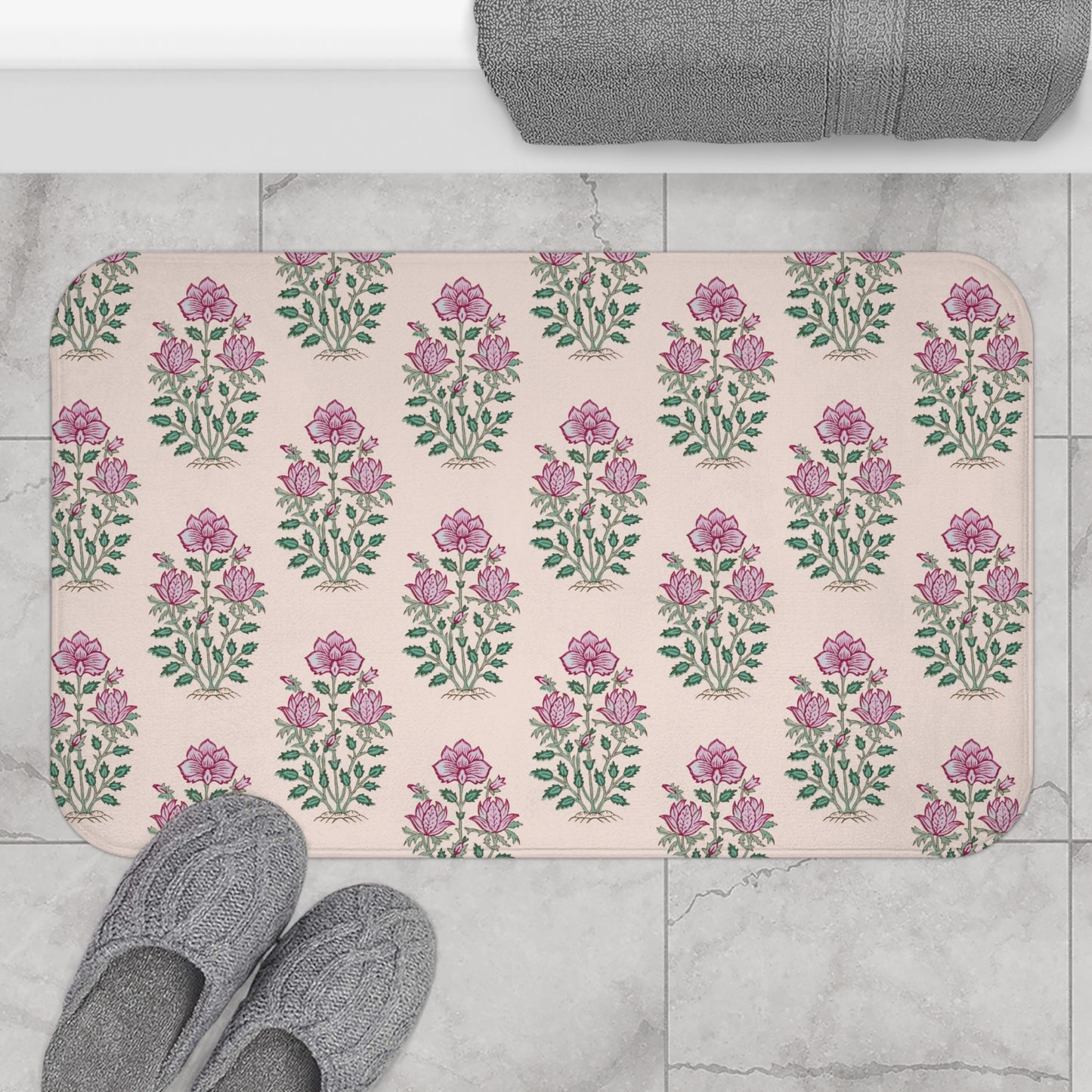 Leela Chintz Bath Mat