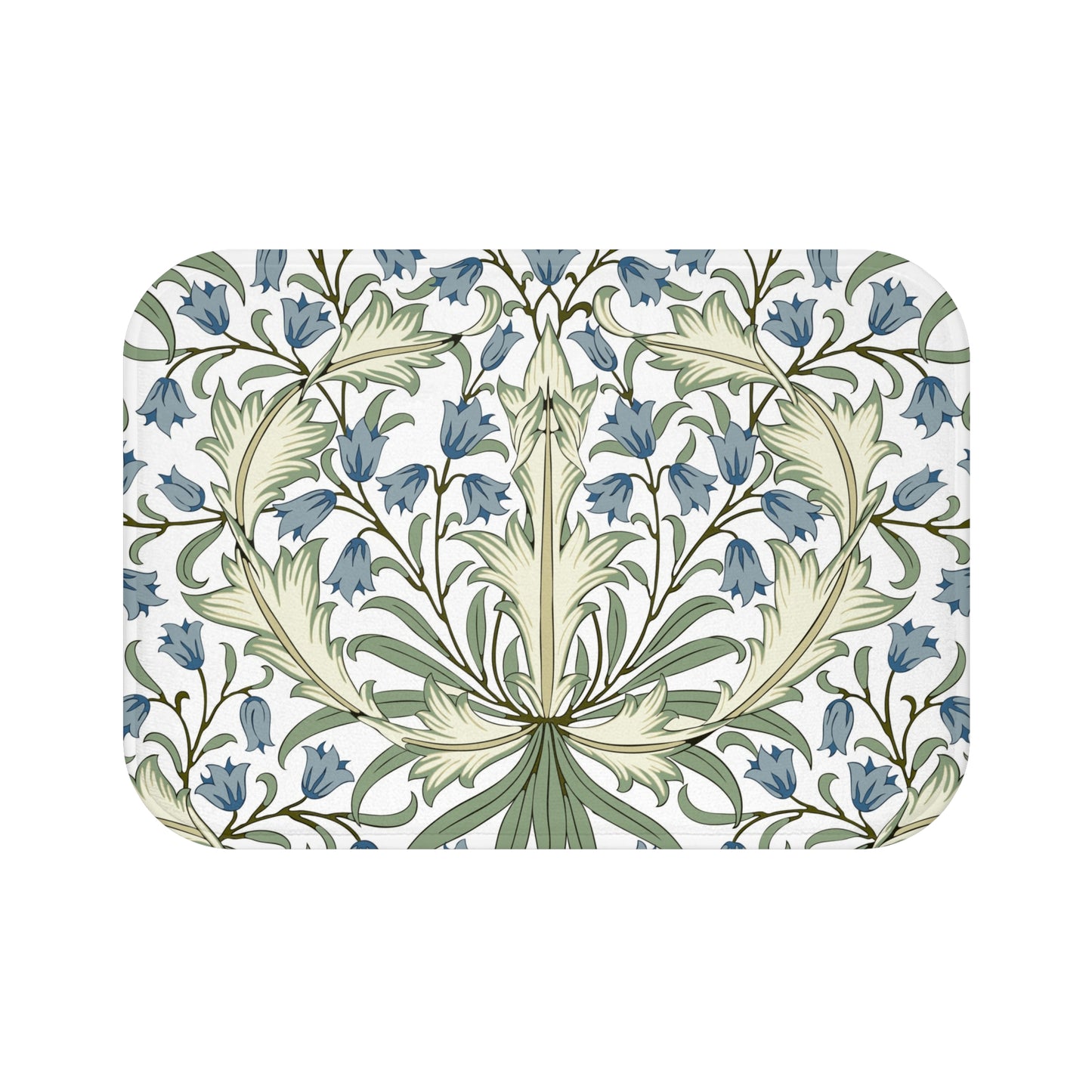 William Morris Bath Mat Bluebell