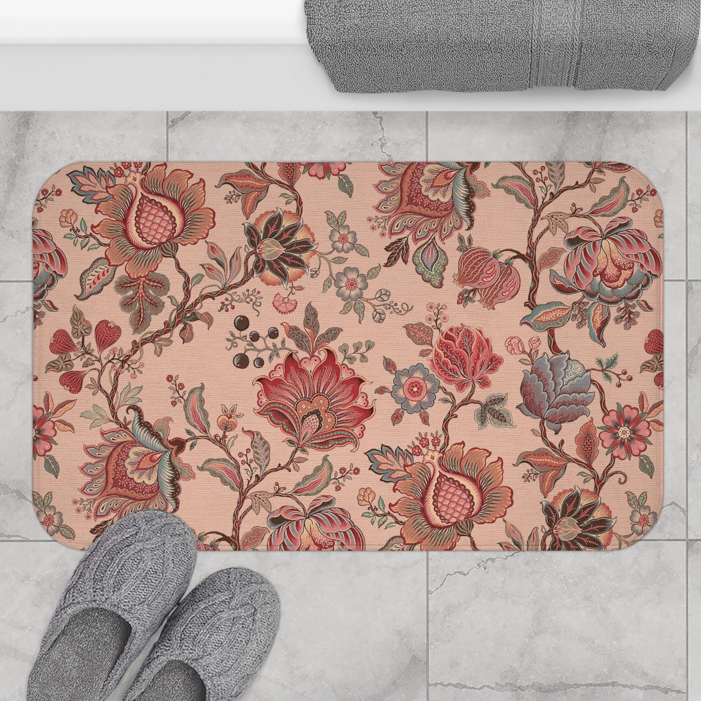 Malay Chintz Bath Mat