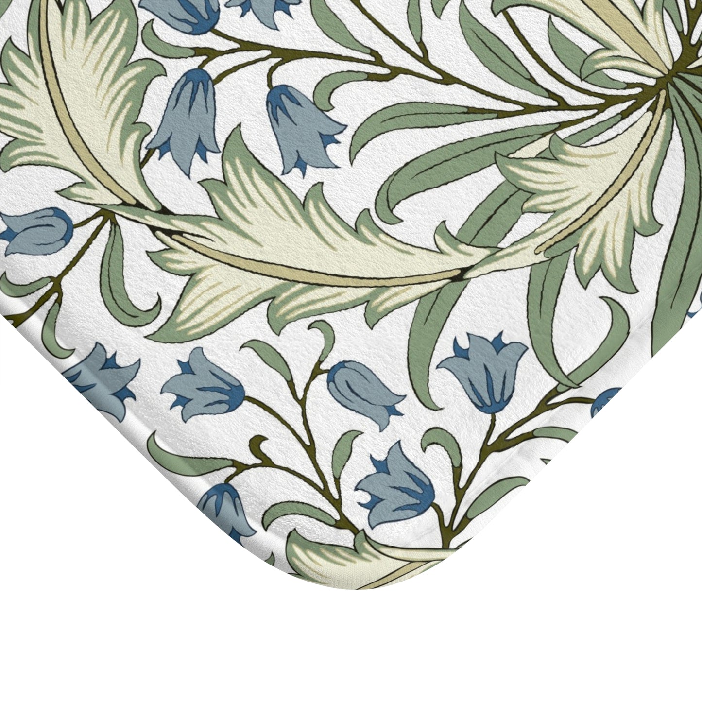 William Morris Bath Mat Bluebell