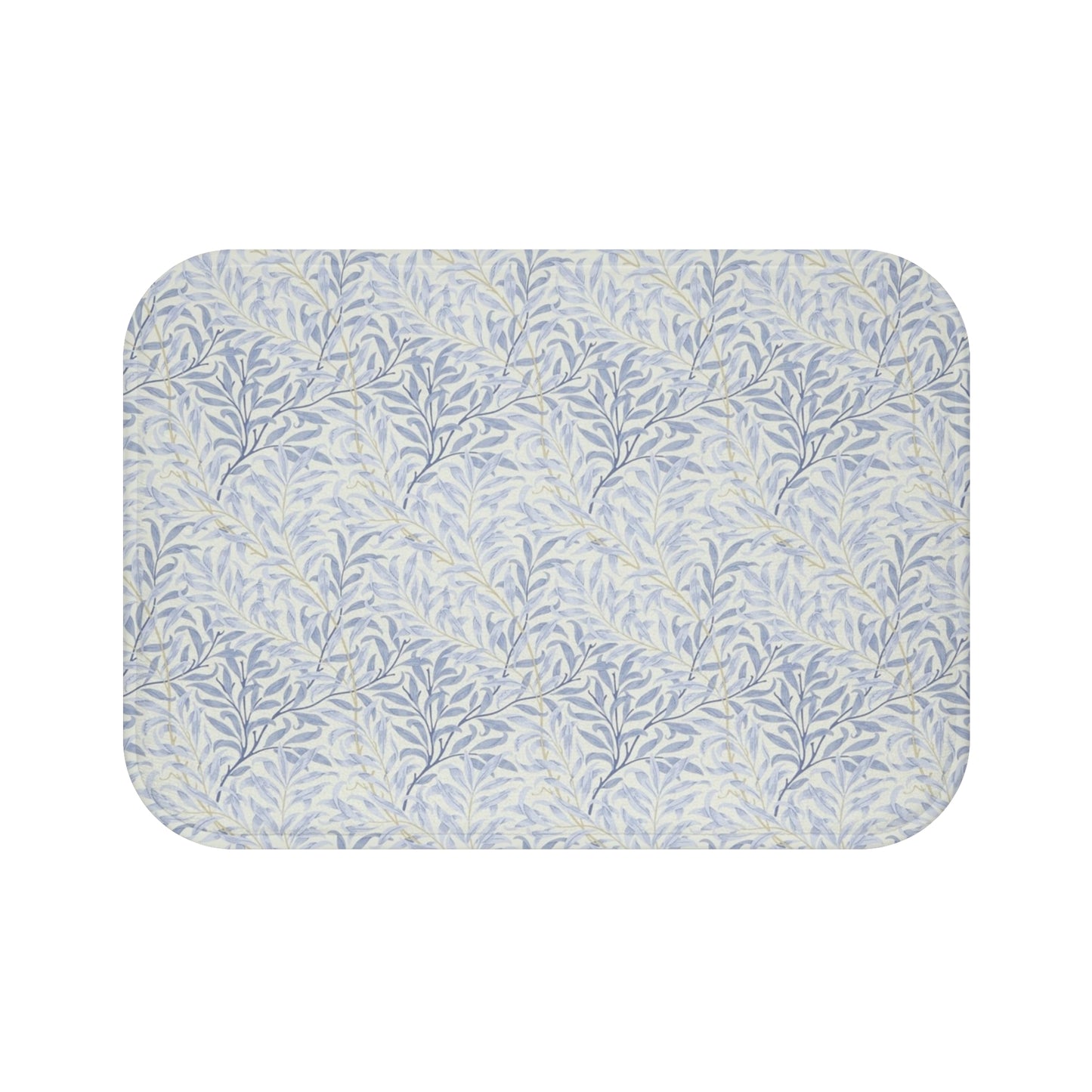 William Morris Bath Mat Willow Bough Blue